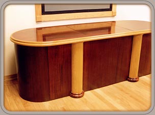 Entertainment credenzas.
